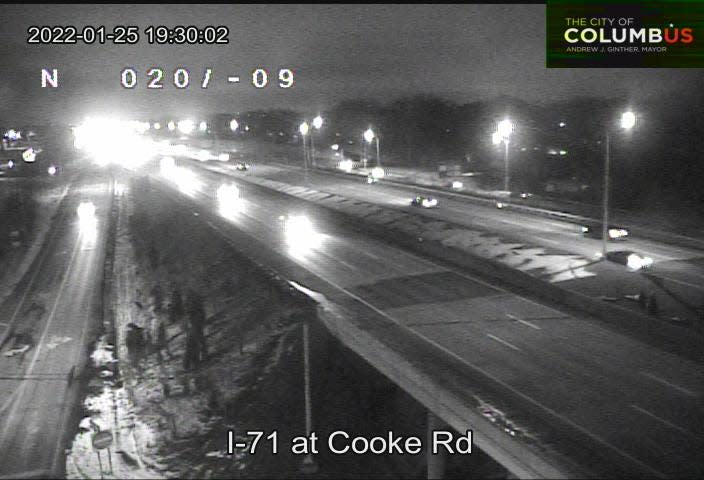 Interstate 71 northbound reopened Tuesday night afterthe driver of a suspected stolen vehicle led police on a high-speed pursuit that ended when he rolled over the vehicle in a crash.