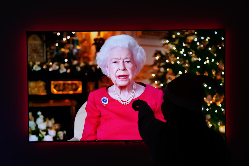 queen elizabeth on screen