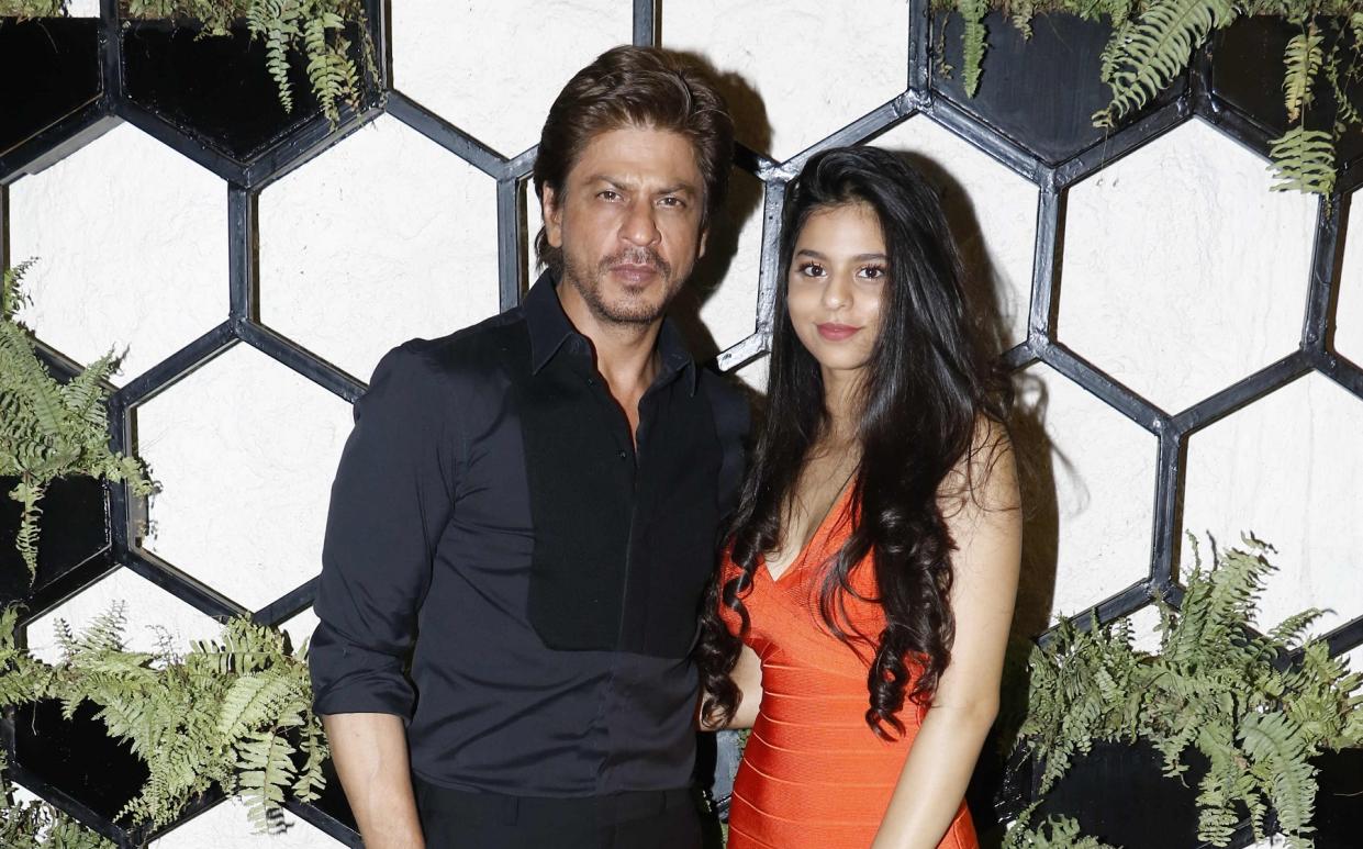 Suhana Khan with her father Shah Rukh Khan (Photo by Prodip Guha/Hindustan Times via Getty Images)