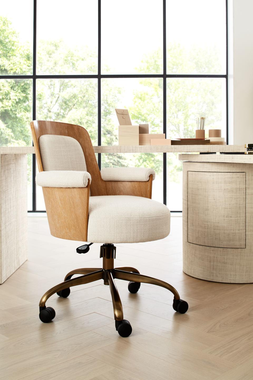 Roan Wood Office Chair