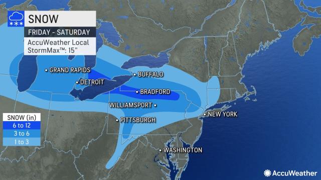 How much snow will Pa. get this year? It's complicated, Accuweather says 