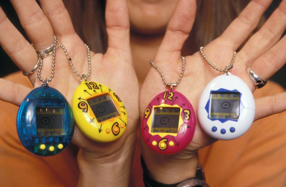 Trying (and failing) to keep your Tamagotchi alive.