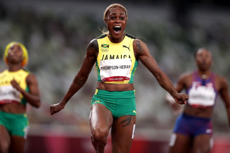 Athletics - Women's 100m - Final