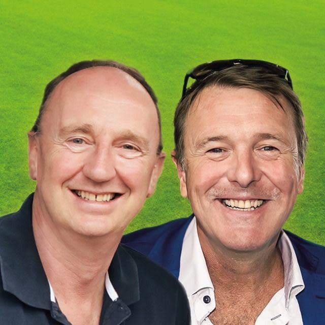 Isle of Wight County Press: Jonathan Agnew and Phil Tufnell