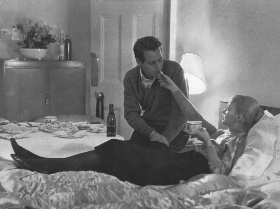 Paul Newman and Joanne Woodward