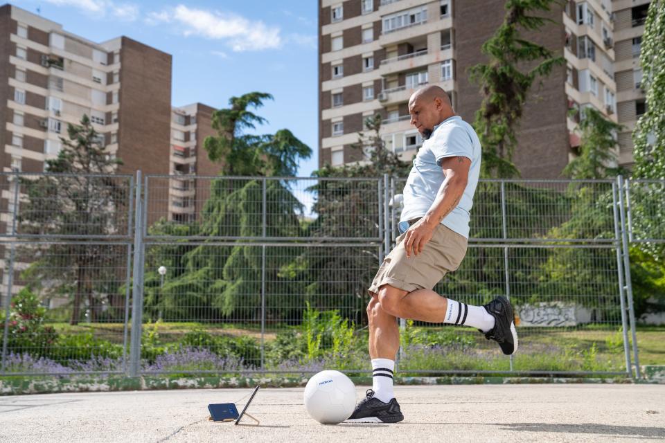 Roberto Carlos admitted “it was a pity” that he never played in England.