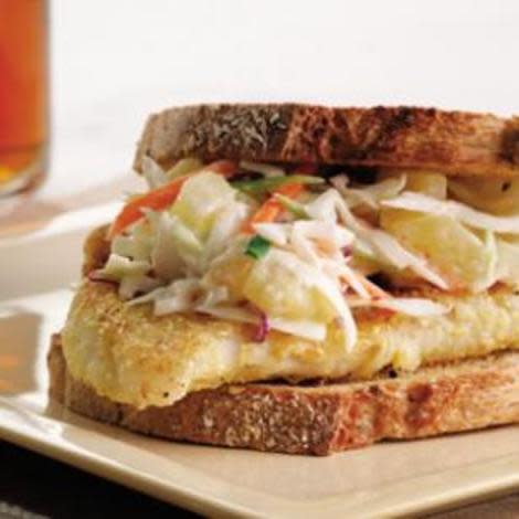 Classic Fish Sandwich Without the Fryer