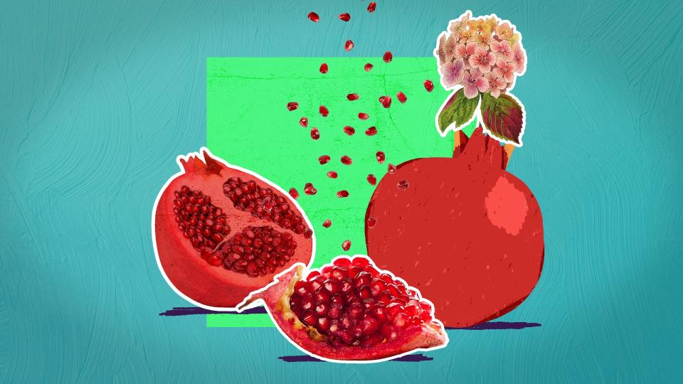 Pomegranates do it all: high in fiber, helps lower cholesterol -- plus it&#39;s delicious on a salad.