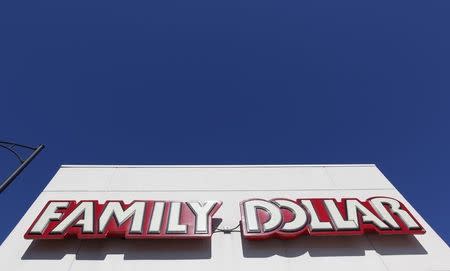 The exterior of a Family Dollar store is seen in Chicago, June 25, 2012. REUTERS/Jim Young