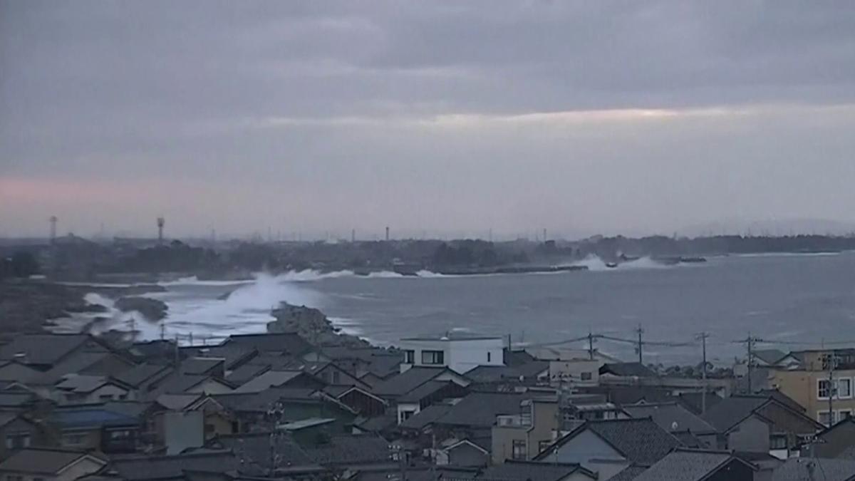 La crónica del terremoto que sorprendió a Japón en el primer día de