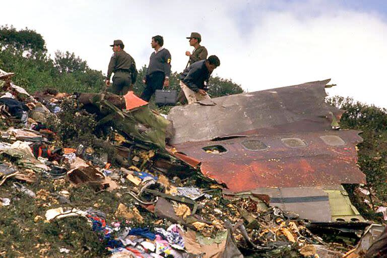 El avión de Avianca que fue derribado en 1989