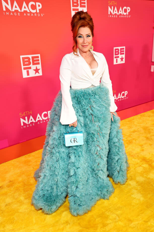 <p><strong> Lisa Ann Walter</strong></p><p><a href="https://www.gettyimages.com/detail/1469589925" rel="nofollow noopener" target="_blank" data-ylk="slk:Leon Bennett/Getty Images;elm:context_link;itc:0;sec:content-canvas" class="link ">Leon Bennett/Getty Images</a></p>