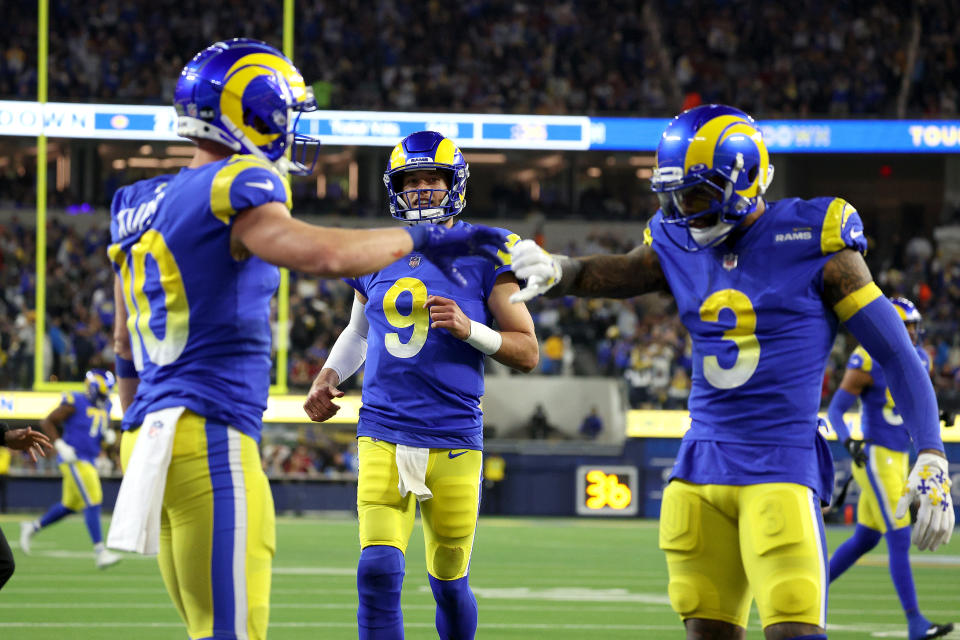 The Los Angeles Rams have scored the game's first touchdown in seven of their last nine matchups. (Photo by Harry How/Getty Images)