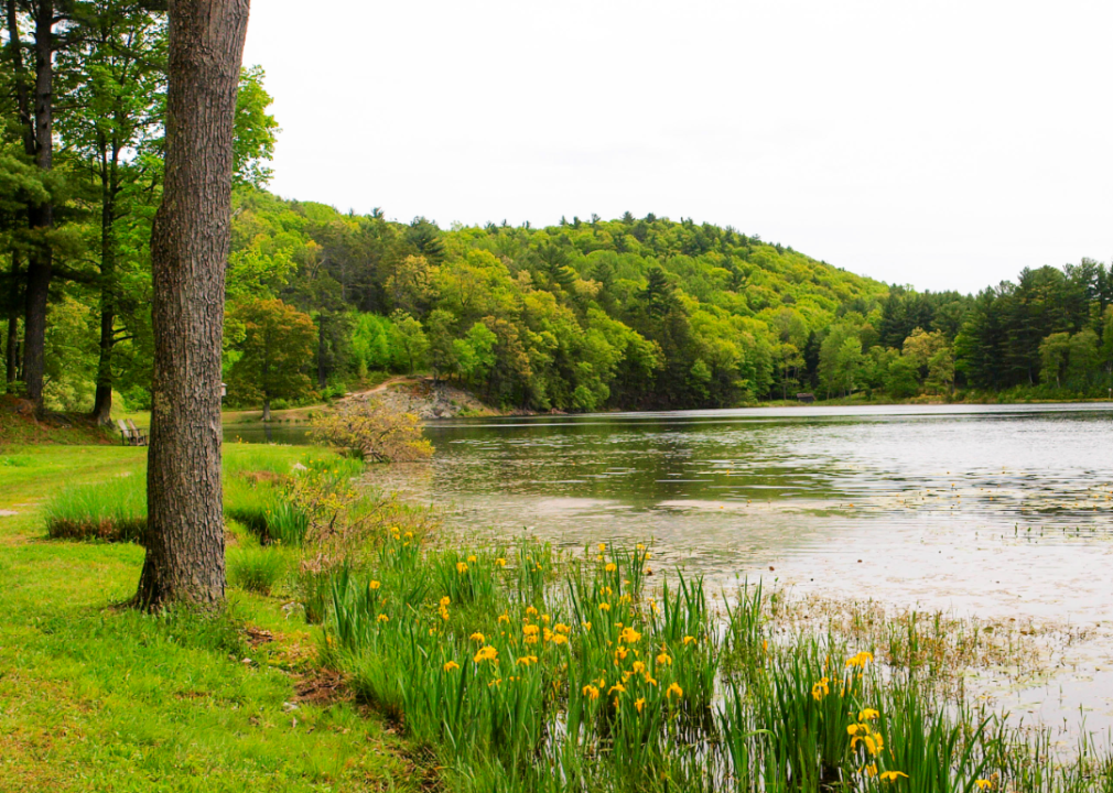 A lake in Upstate New York.