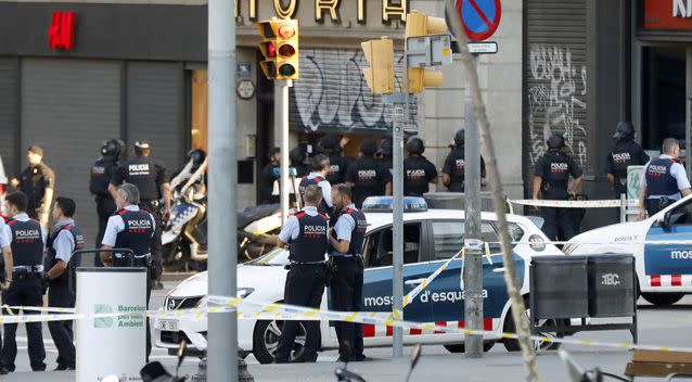 Islamic State have claimed responsibility for the Barcelona terror attack. Photo: AAP