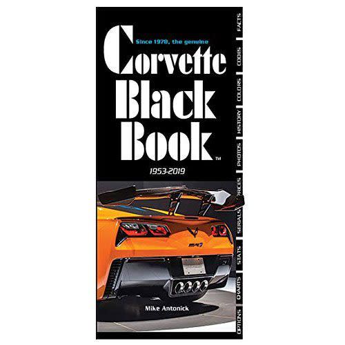 <p><strong>Corvette America</strong></p><p>amazon.com</p><p><strong>$19.99</strong></p><p><a href="http://www.amazon.com/dp/B07NVVJ2KB/?tag=syn-yahoo-20&ascsubtag=%5Bartid%7C10048.g.28402170%5Bsrc%7Cyahoo-us" rel="nofollow noopener" target="_blank" data-ylk="slk:Buy Now;elm:context_link;itc:0;sec:content-canvas" class="link ">Buy Now</a></p><p>This handy pocket-sized book is densely packed with interesting tidbits including RPO codes, option prices, production numbers, and so forth. Here you will learn that "UU" is the paint code for Rally Red on the 1965 Corvette and that the tire size for the 1963 Corvette was 6.70 x 15. A must-have for those interested in the most arcane of Corvette facts.</p>