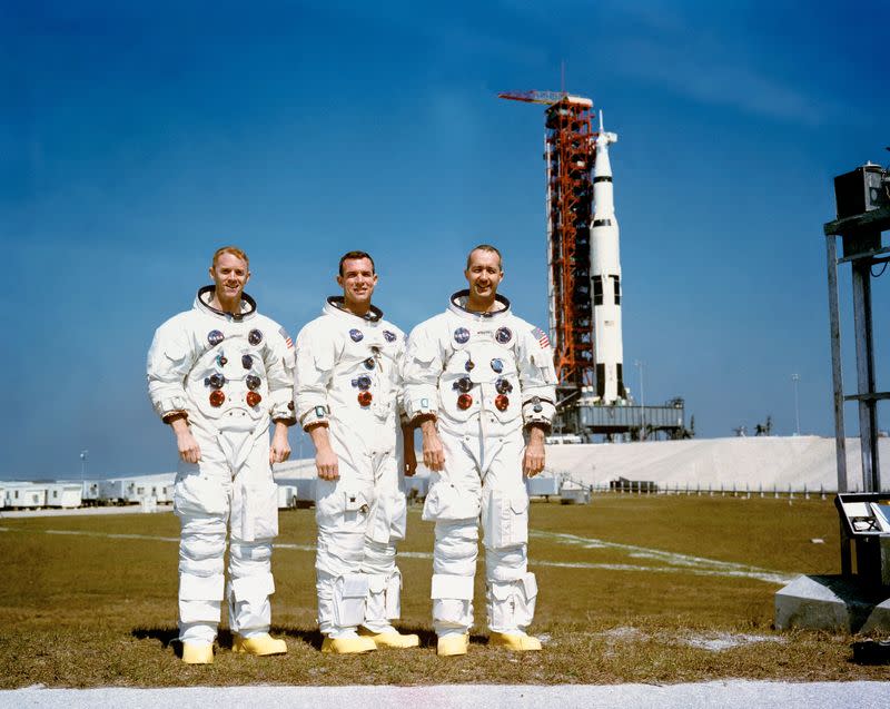 FILE PHOTO: The prime crew of the Apollo 9 mission