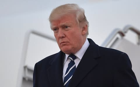 Donald Trump, the US president - Credit: MANDEL NGAN/AFP/Getty Images