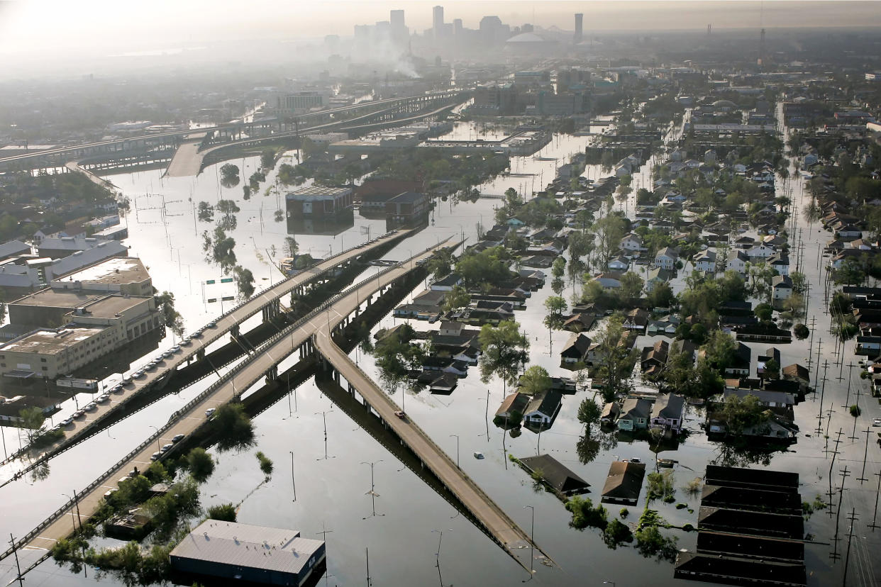Hurricane Katrina, New Orleans, 2005 (David J. Phillip / AP file)