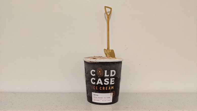 Cold Case pumpkin ice cream