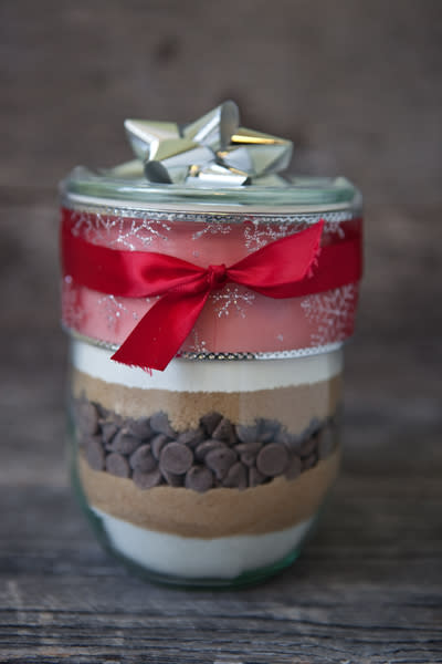 Chocolate Chip Cookie Mix in a Jar