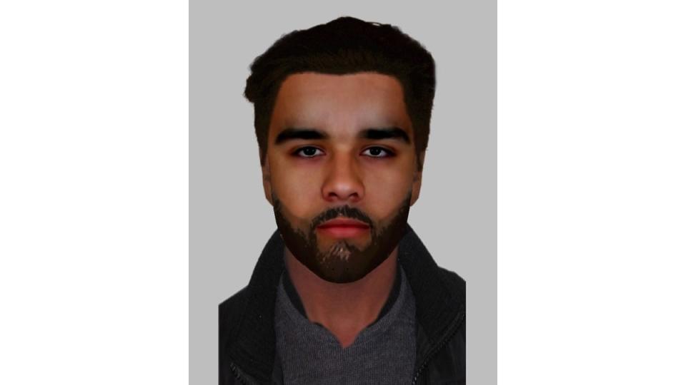 The Met have reissued the same e-fit of the suspect (Met Police)