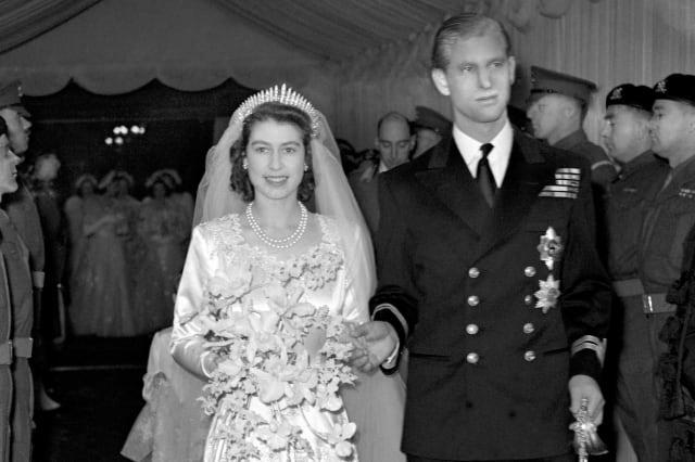 Royalty - Princess Elizabeth and The Duke of Edinburgh Wedding - Westminster Abbey