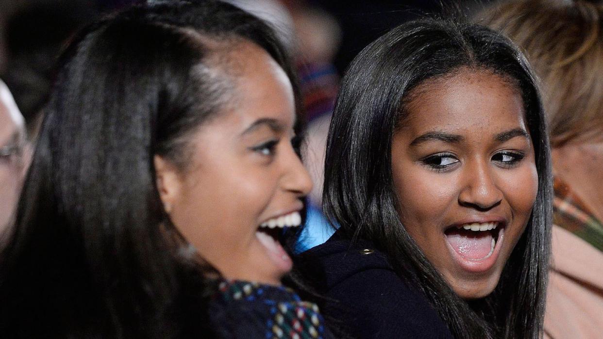 Malia (l) und Sasha Obama können die gemeinsame Zeit jetzt genießen.