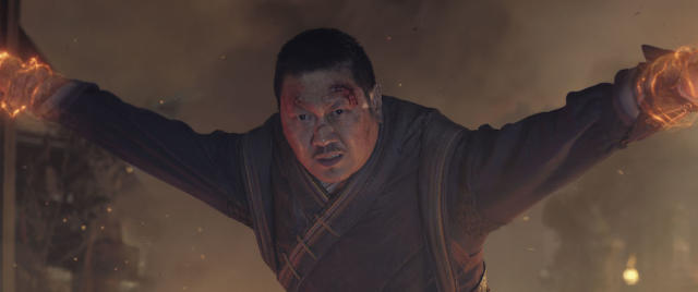 Benedict Wong as Wong in Doctor Strange in the Multiverse of Madness. (Still: Marvel Studios)
