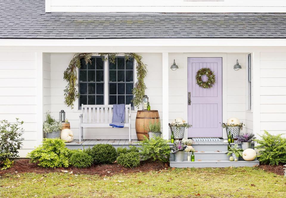 Grapevine Wreath and Garland