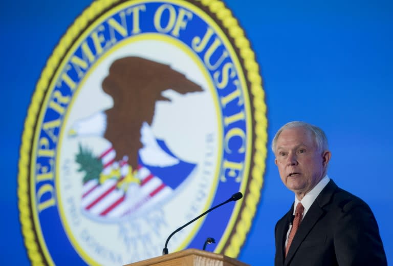 US Attorney General Jeff Sessions: "The Department of Justice will not be improperly influenced by political considerations"