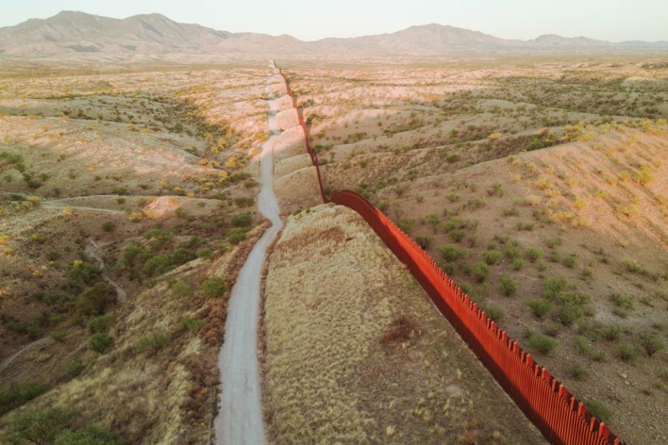 A photographer and journalist traveled the length of the border. They found a no-man's-land, but not for the reasons commonly imagined.