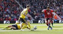 Britain Soccer Football - AFC Bournemouth v Middlesbrough - Premier League - Vitality Stadium - 22/4/17 Bournemouth's Joshua King scores their first goal Action Images via Reuters / Matthew Childs