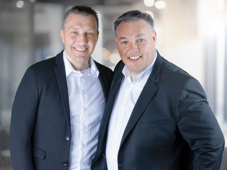 Alte Doppelspitze der neuen IT- und Digitalsparte: Die Schwarz-Vorstände Christian Müller (li.) und Rolf Schumann (re.) werden die Co-CEOs von Digits. - Copyright: Schwarz-Gruppe