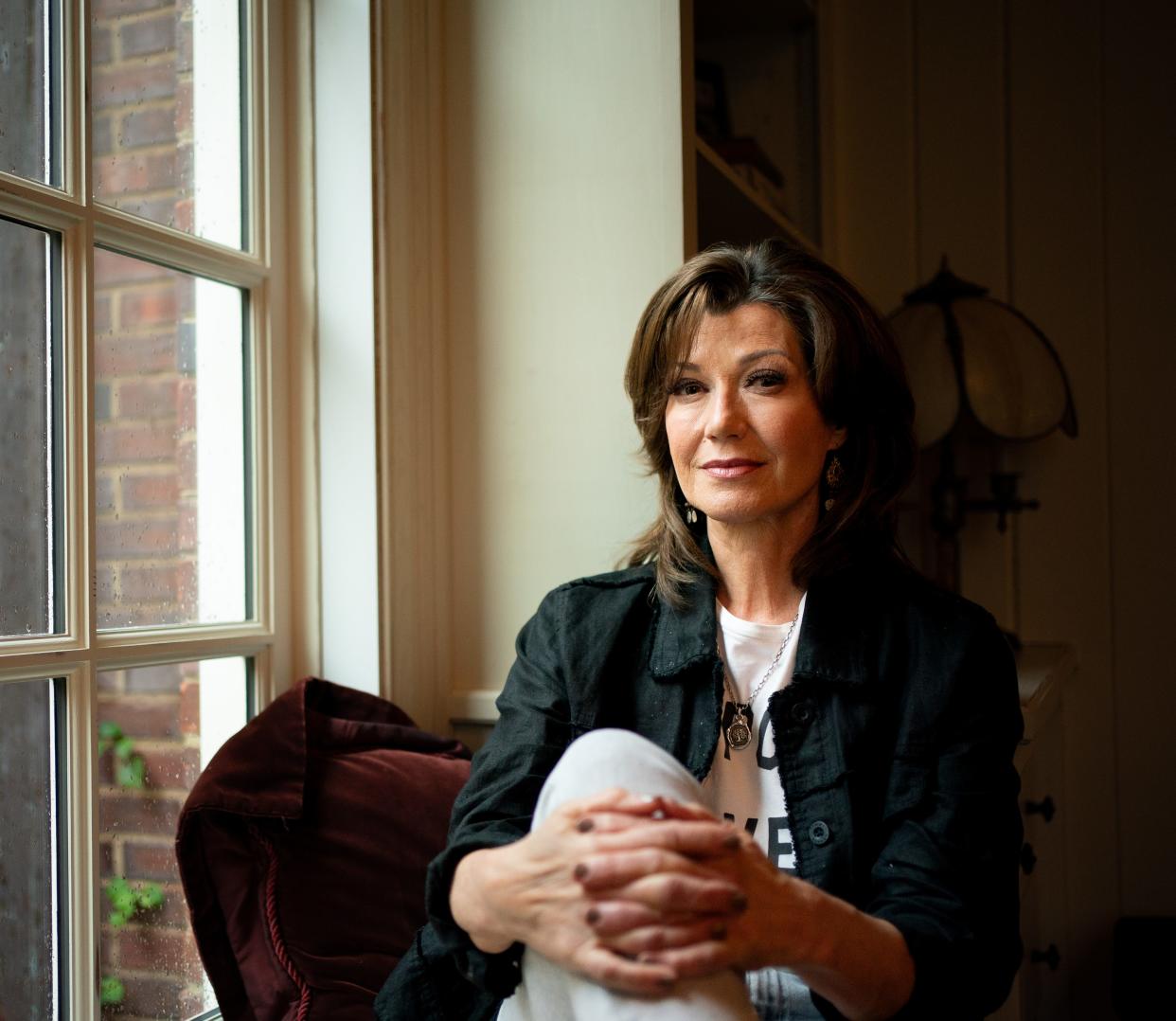 Amy Grant at her home in Nashville, Tenn., Thursday, April 11, 2024.