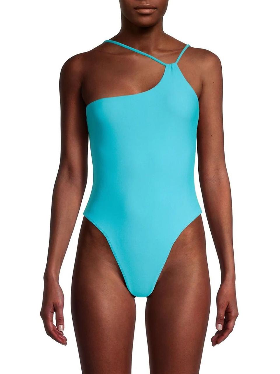 14) Ramy Brook Donna Strappy One-Piece Swimsuit