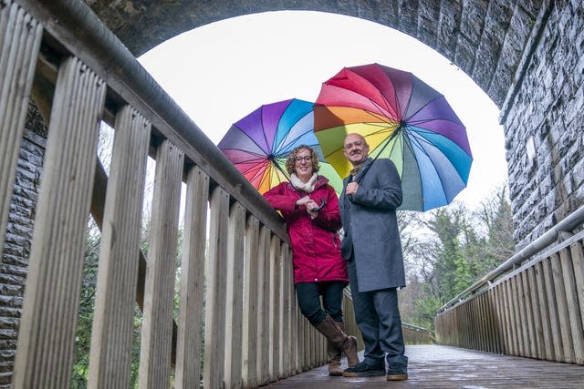 Lorna Slater and Patrick Harvie