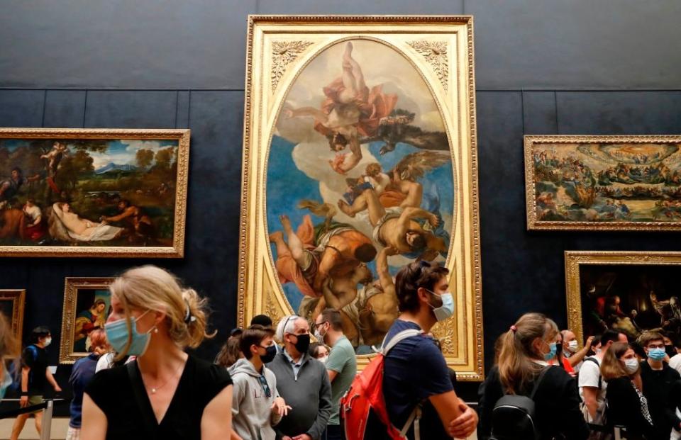 Not all the paintings are accessible - getty