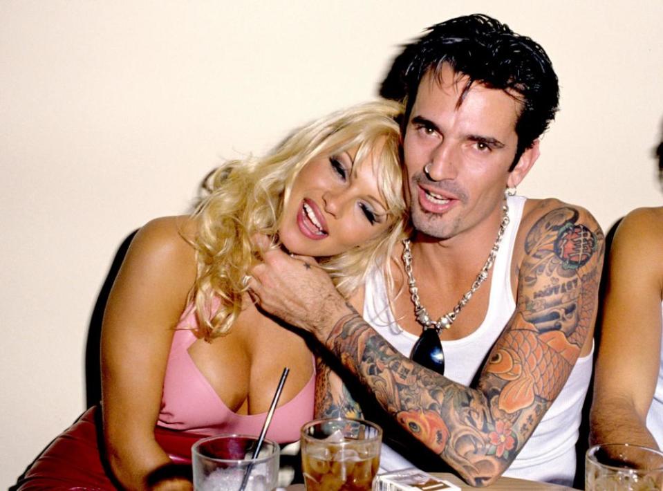 The real Pamela Anderson and Tommy Lee.