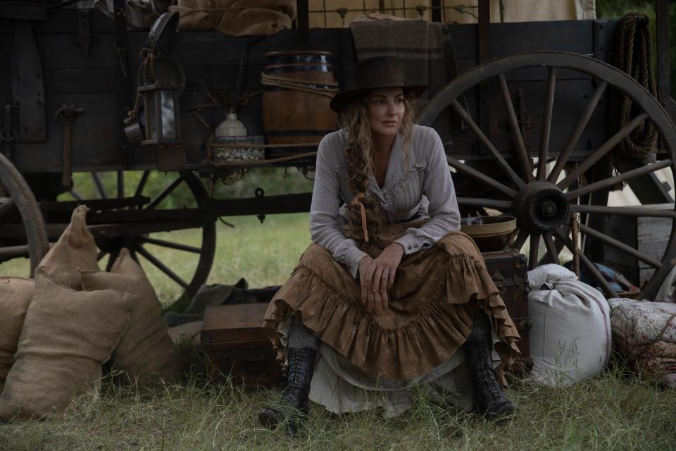 Faith Hill as Margaret Dutton in "1883," arriving on Paramount Network June 18.