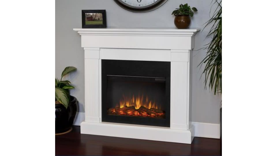 Crawford Line Electric Fireplace - Walmart, $799