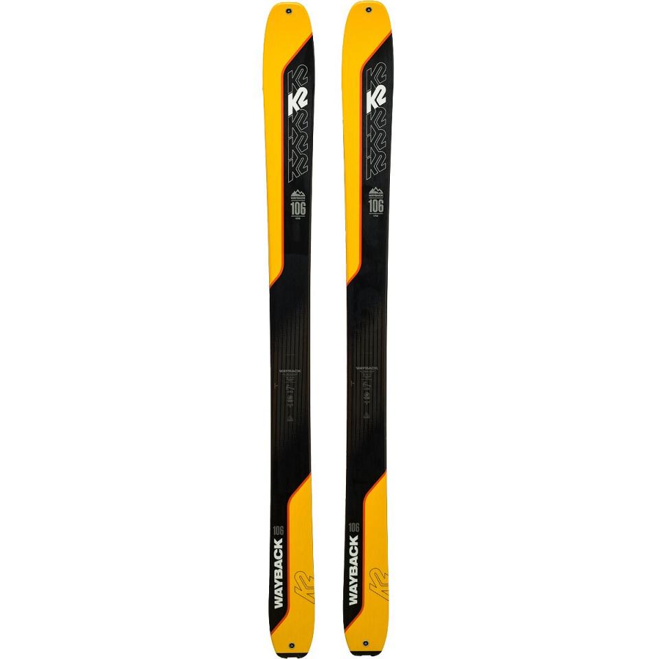 <p><a href="https://go.redirectingat.com?id=74968X1596630&url=https%3A%2F%2Fwww.backcountry.com%2Fk2-wayback-106-alpine-touring-ski&sref=https%3A%2F%2Fwww.menshealth.com%2Ftechnology-gear%2Fg38823013%2Fbest-skis%2F" rel="nofollow noopener" target="_blank" data-ylk="slk:Shop Now;elm:context_link;itc:0;sec:content-canvas" class="link ">Shop Now</a></p><p>Wayback 106 Alpine Touring Ski</p><p>backcountry.com</p><p>$559.96</p><span class="copyright">Courtesy of Retailer</span>