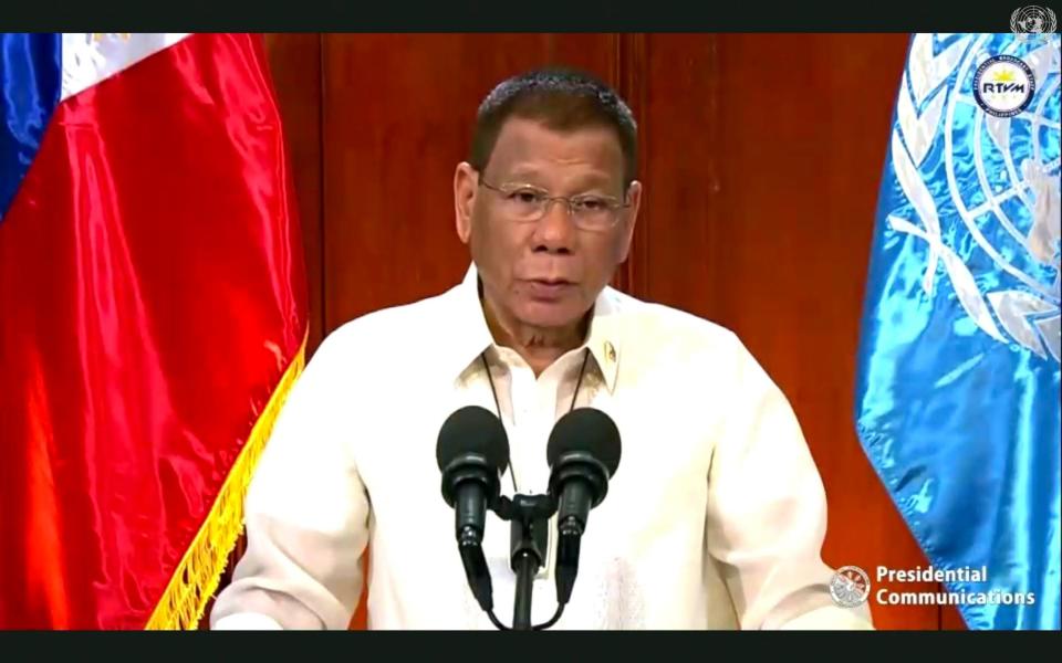 Philippine President Rodrigo Duterte has put Facebook on notice  - UNTV/AP