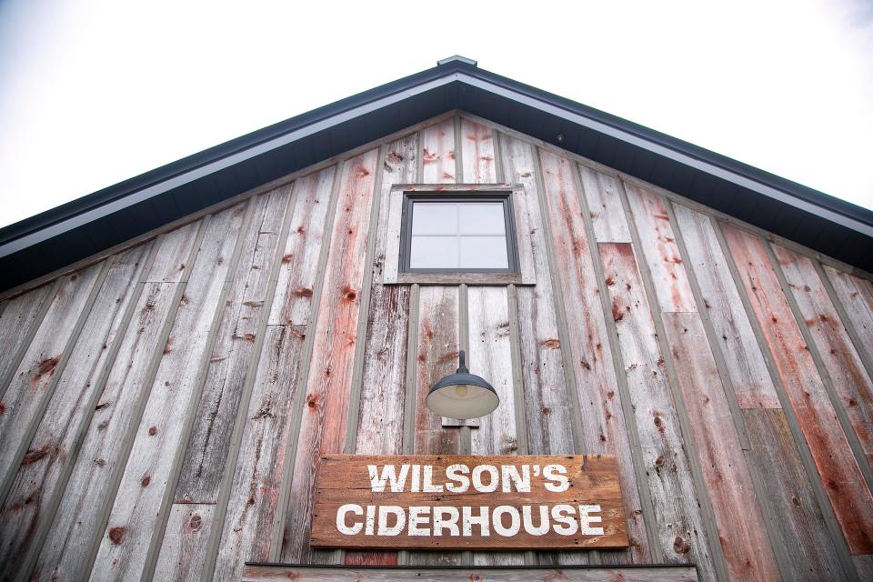 Wilson's Ciderhouse is seen, Friday, July 1, 2022, at Wilson's Orchard & Farm in Iowa City, Iowa. 