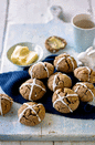 <a rel="nofollow" href="https://au.lifestyle.yahoo.com/food/recipes/r/31162126/healthy-hot-cross-buns/" data-ylk="slk:Healthy hot cross buns;elm:context_link;itc:0;sec:content-canvas" class="link ">Healthy hot cross buns</a> are a great alternative this Easter. Not only are they so simple to make, they've got no nasties and taste just like the real deal, perhaps even better.<br><br>Clean Living: Eat Clean All Year by Luke Hines and Scott Gooding.