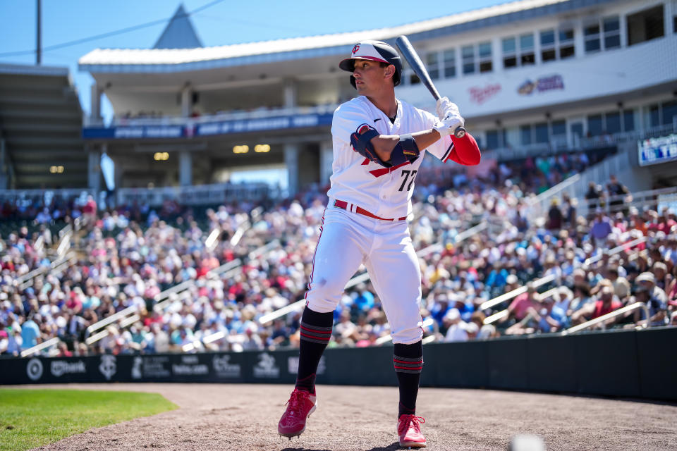 明尼蘇達雙城Brooks Lee。（MLB Photo by Brace Hemmelgarn/Minnesota Twins/Getty Images）
