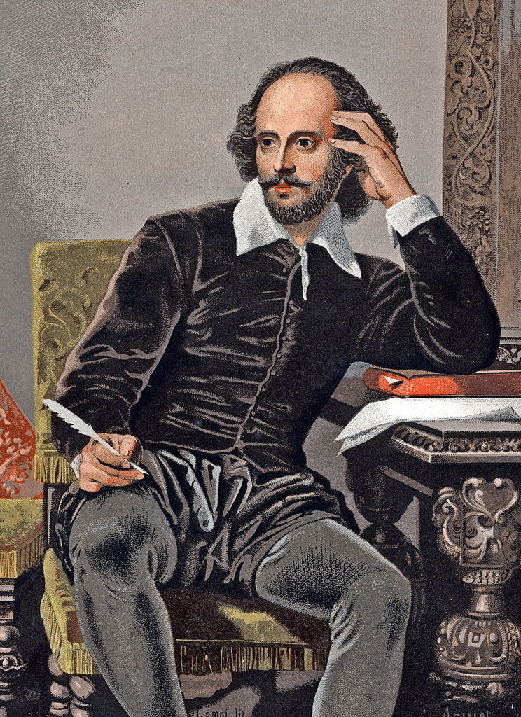 Painting of William Shakespeare