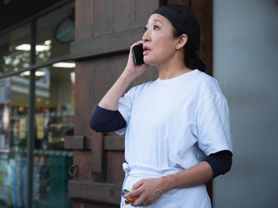 Sandra Oh in season three of 'Killing Eve': BBC/Sid Gentle