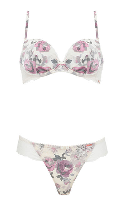 Rosie for Autograph<br><br>Rose Print Bra £22.50 <br>Rosie Tanga £12.50