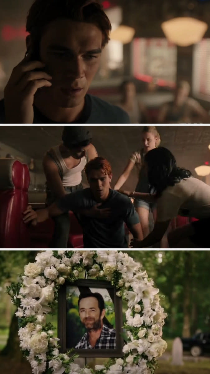 Screenshots from "Riverdale"